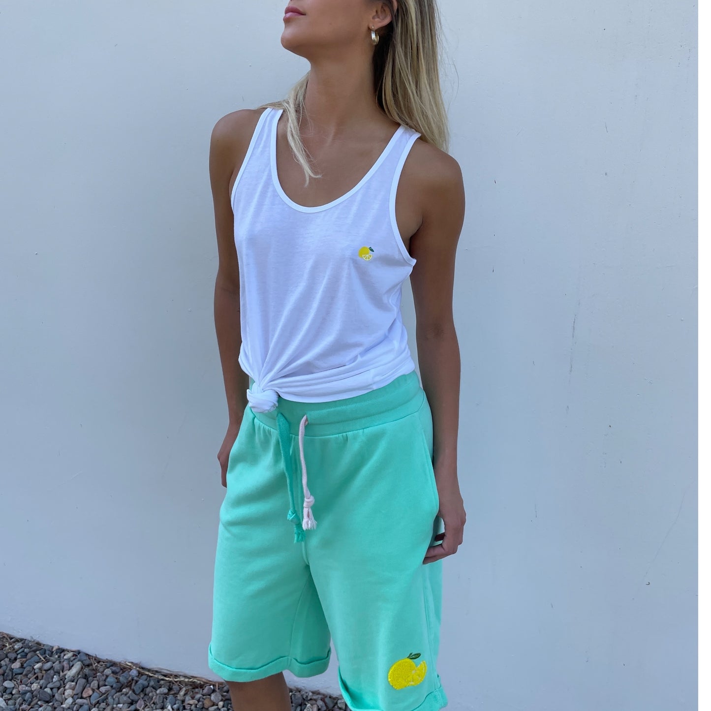Boyfriend Shorts Bubble Mint