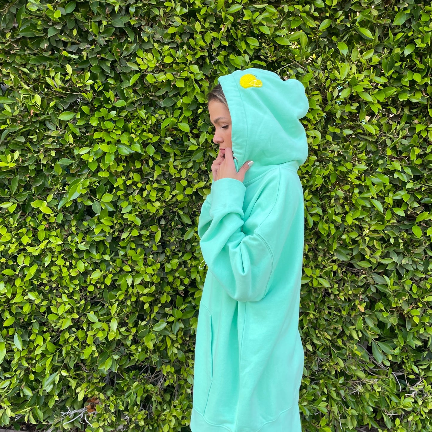 Zipper Hoodie Bubble Mint
