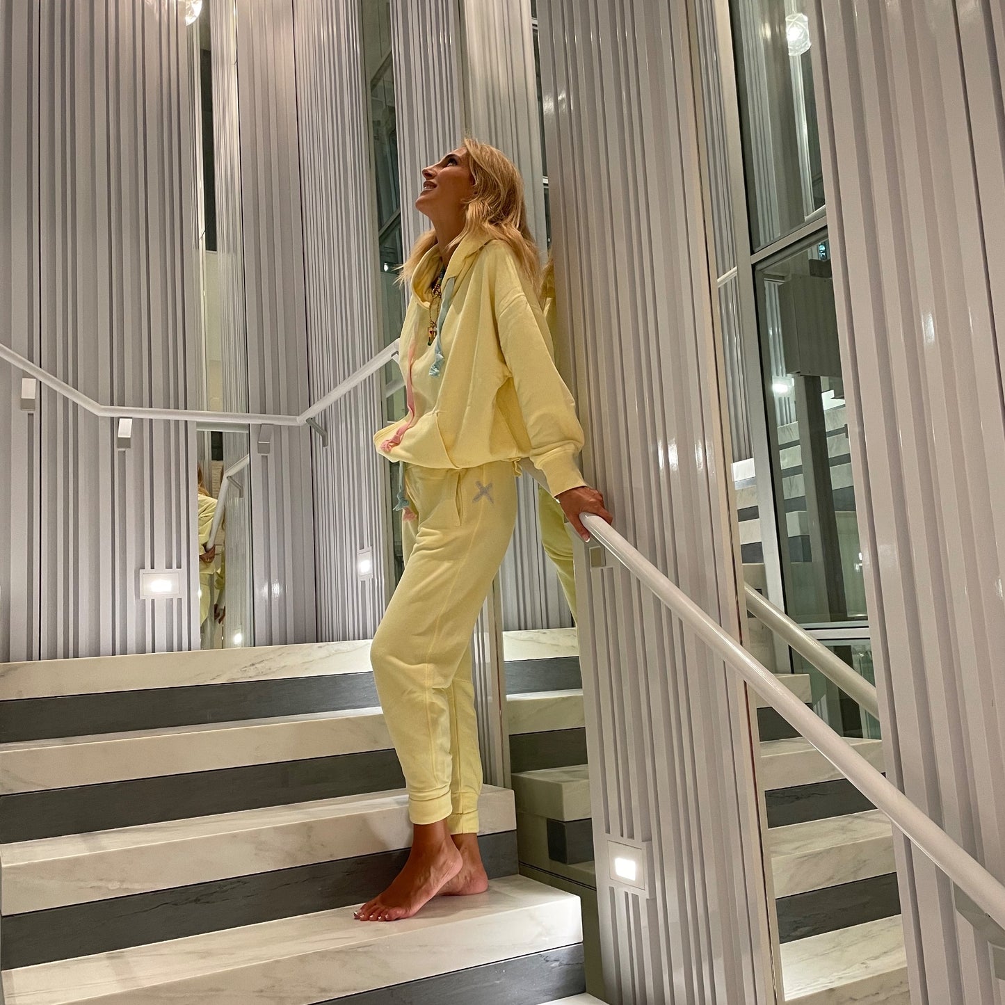 Sweatpants Pastell Yellow