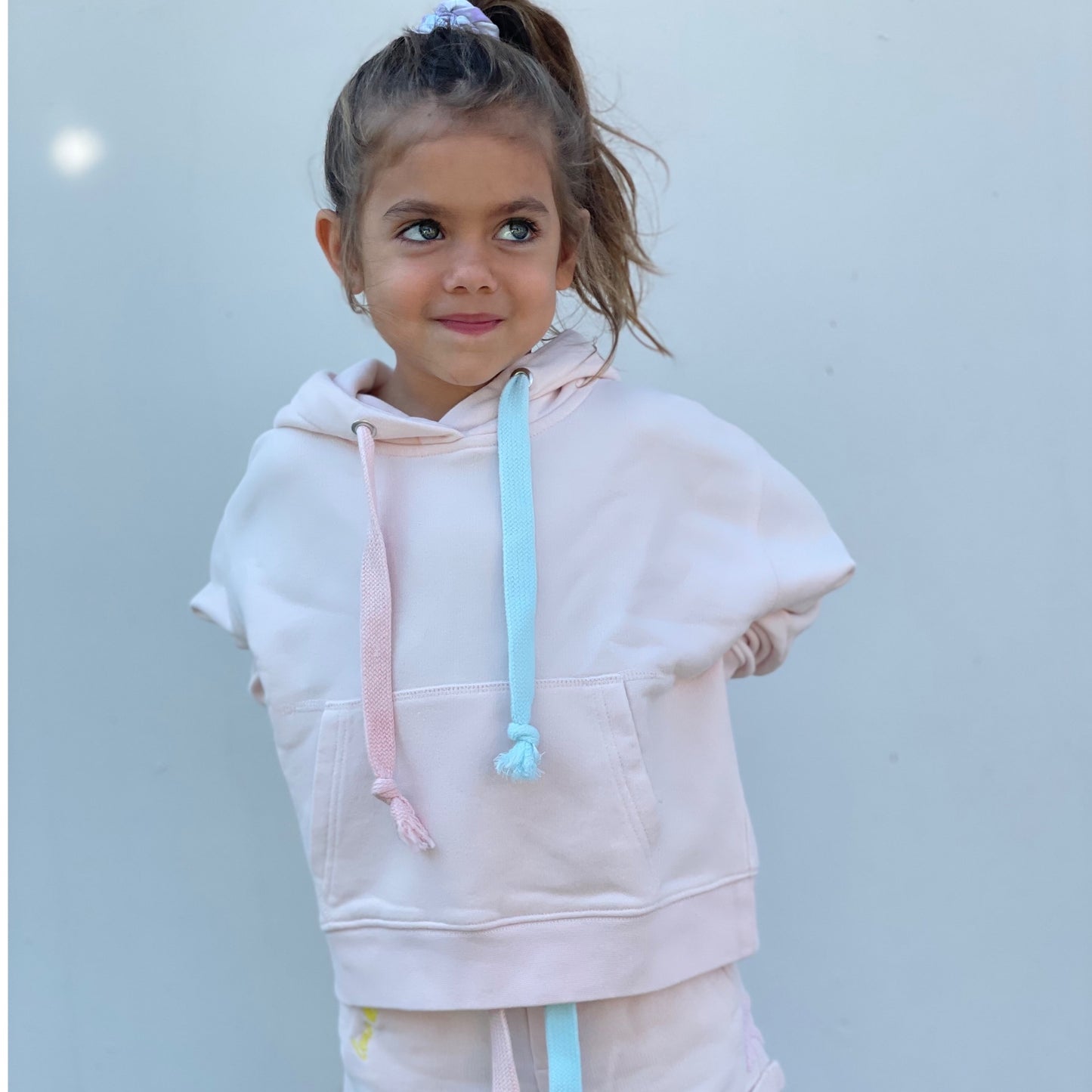Kids Hoodie Pink Marshmallow
