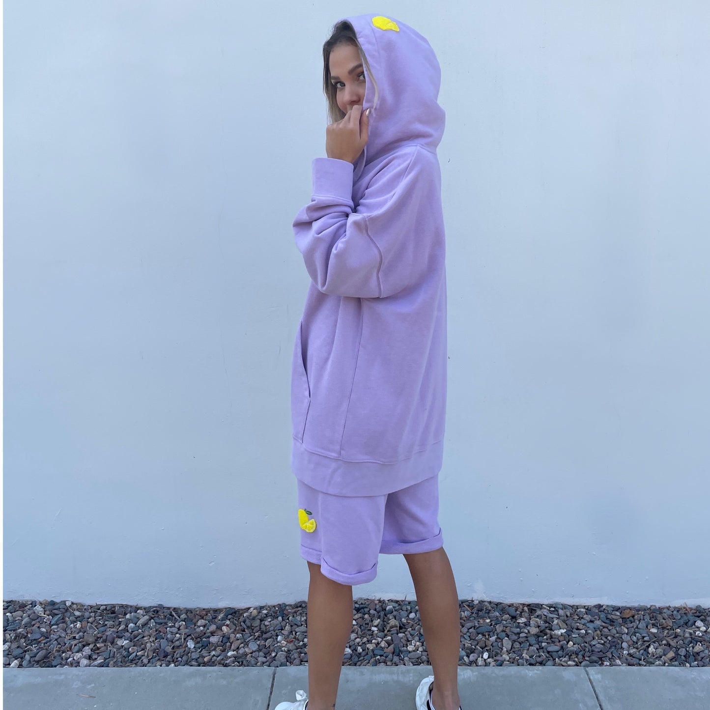 Zipper Hoodie Orchid Blossom