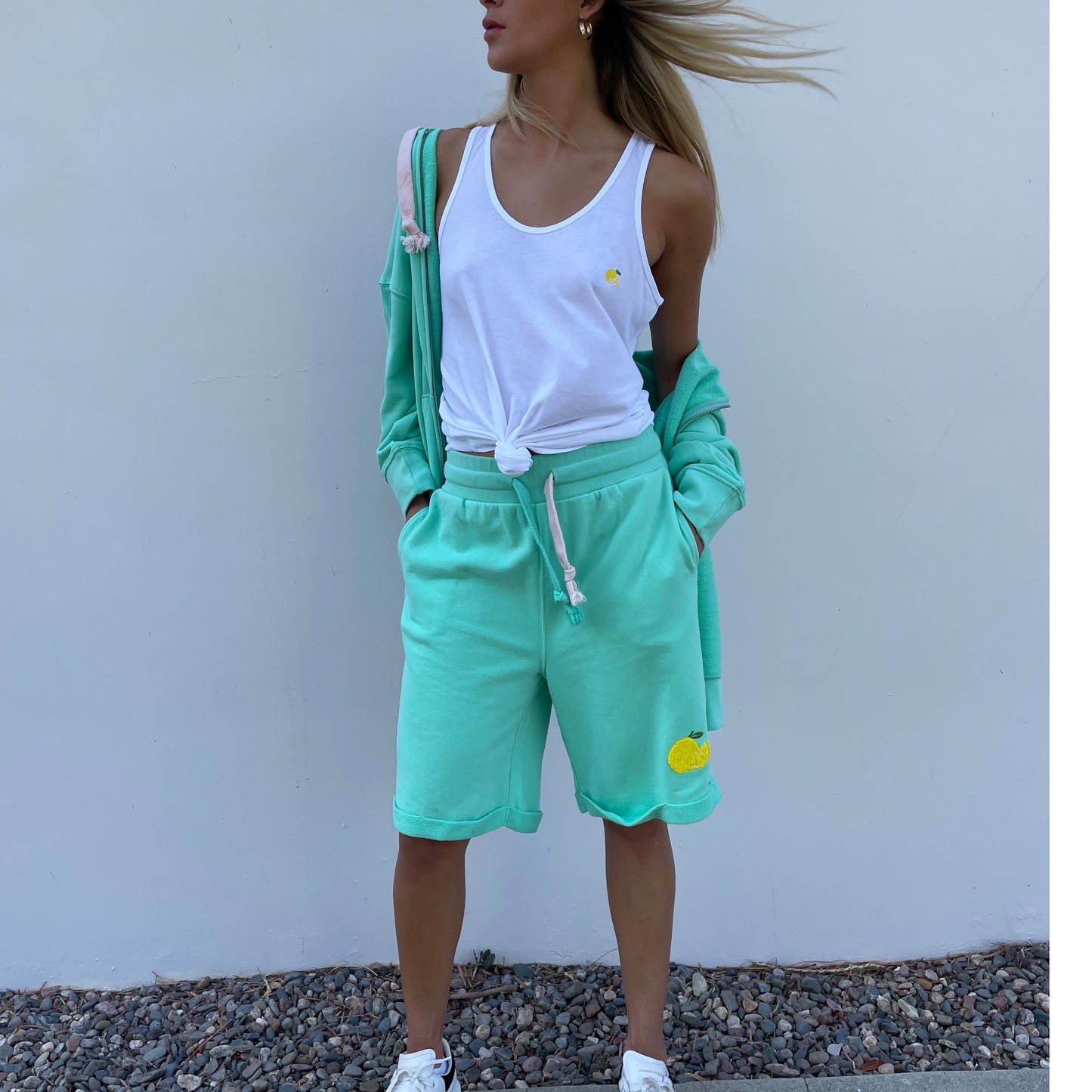 Boyfriend Shorts Bubble Mint