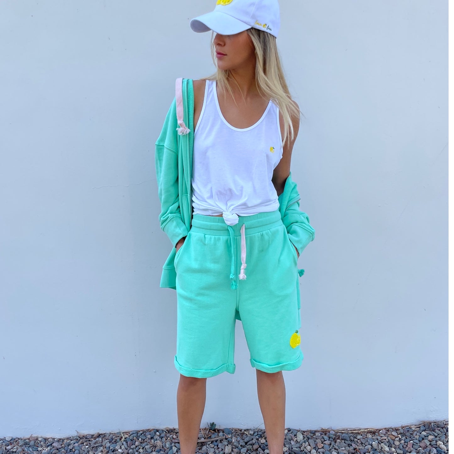 Boyfriend Shorts Bubble Mint