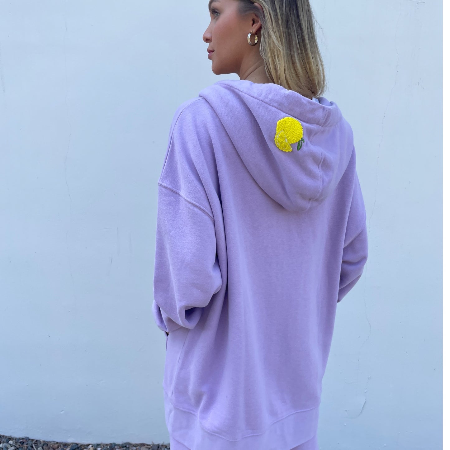 Zipper Hoodie Orchid Blossom