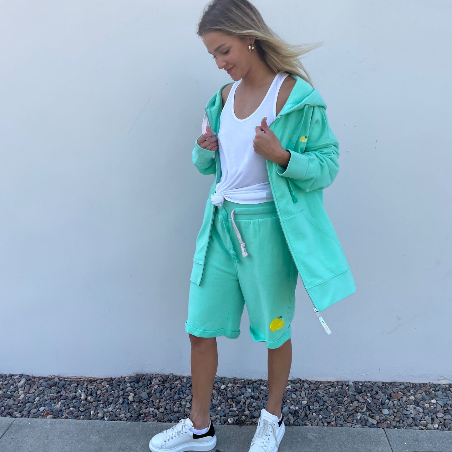 Boyfriend Shorts Bubble Mint