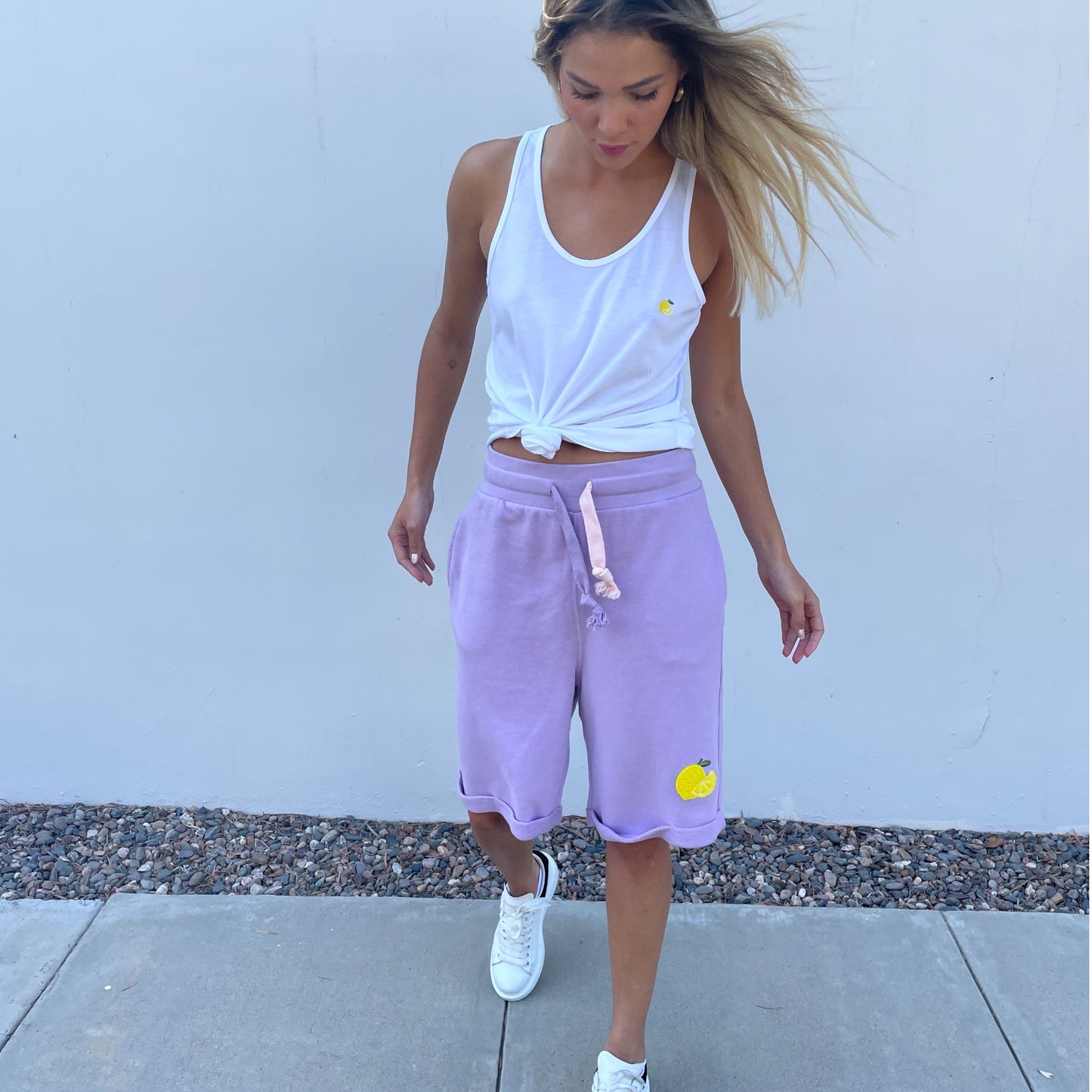 Boyfriend Shorts Orchid Blossom