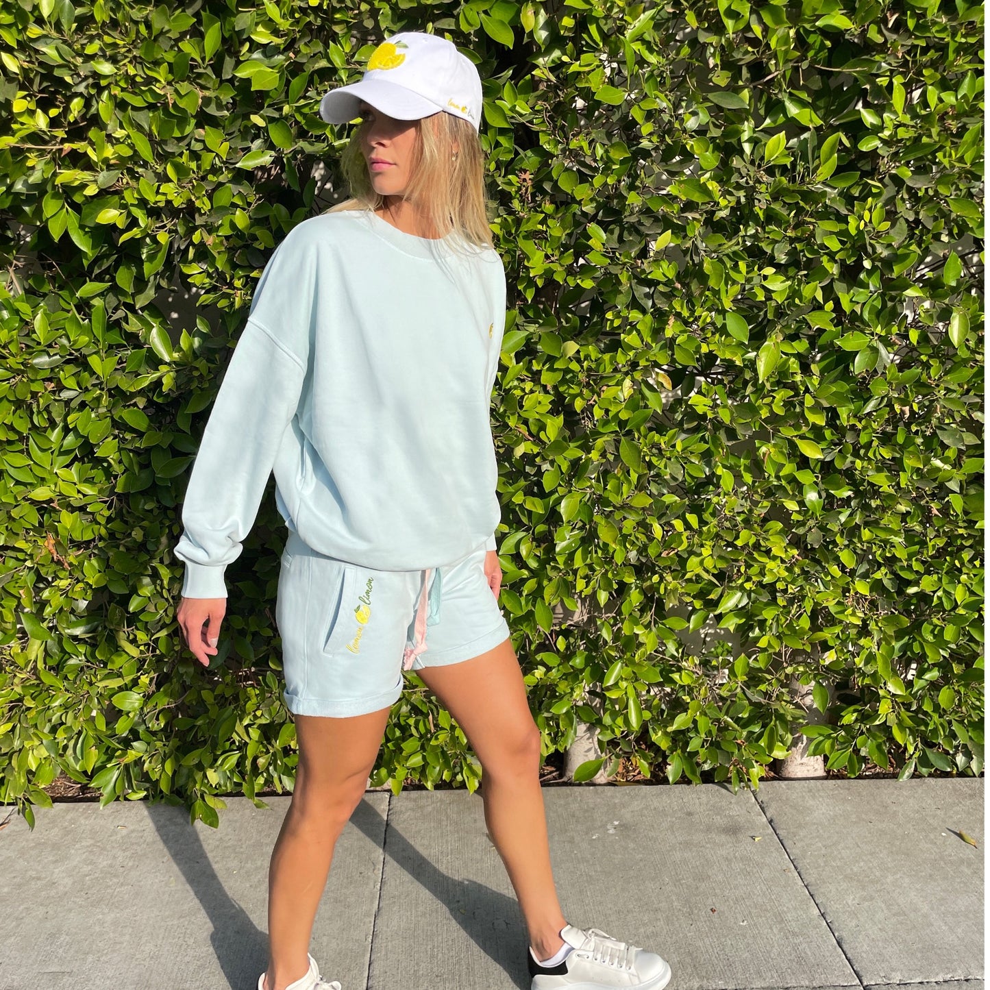 Lemon Embroidered Baseball Cap