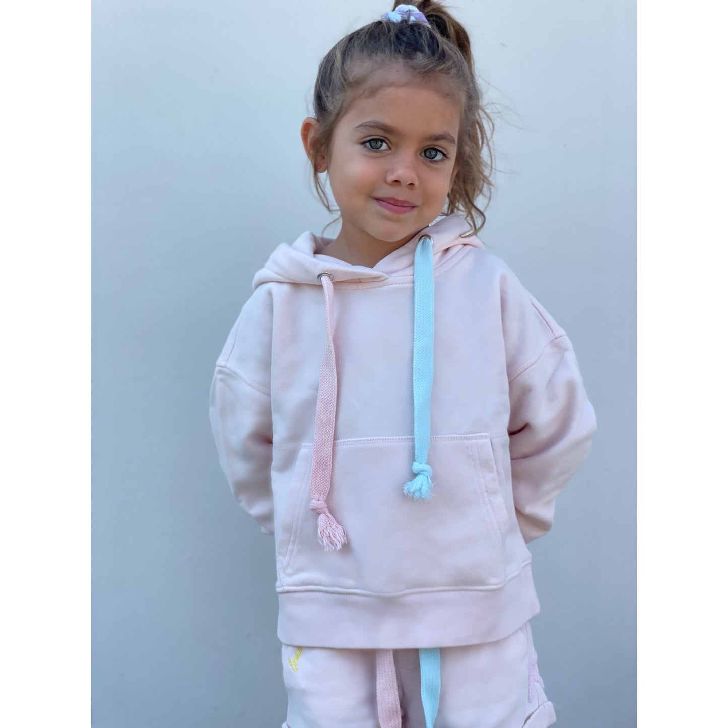 Kids Hoodie Pink Marshmallow