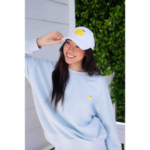 Load image into Gallery viewer, Lemon Embroidered Baseball Cap
