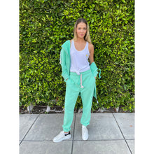 Load image into Gallery viewer, Sweatpants Bubble Mint
