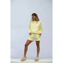 Load image into Gallery viewer, Sweat Shorts Pastel Yellow
